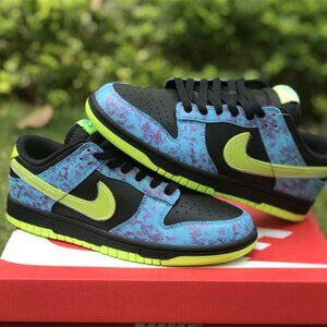 Dunk Low SE Black/Baltic Blue/Volt